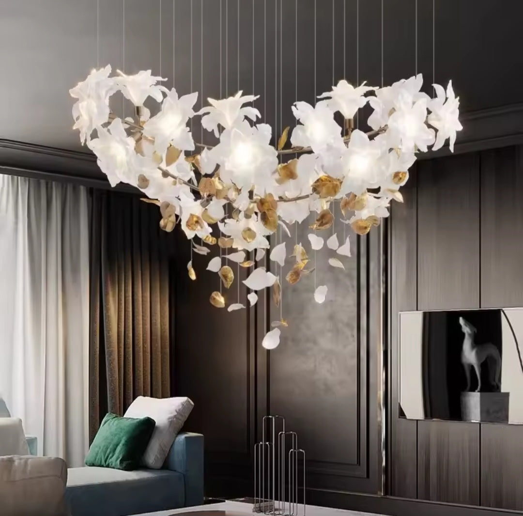 Aure (70") Chandelier detail